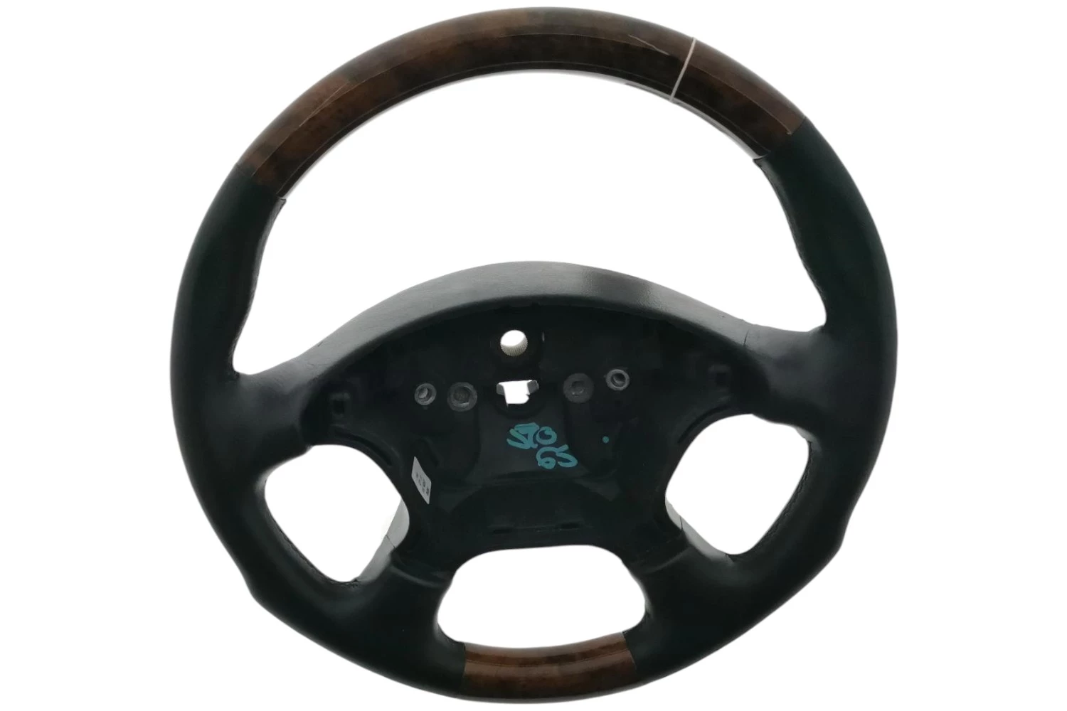 Steering wheel Wood/leather (C56JL)