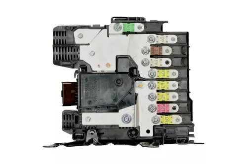 Fuse box for against battery