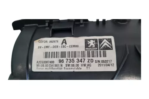 DISPLAY/ NAVI/ FOLDING SCREEN/ SIEMENS VDO 96735347ZD 96650242ZD