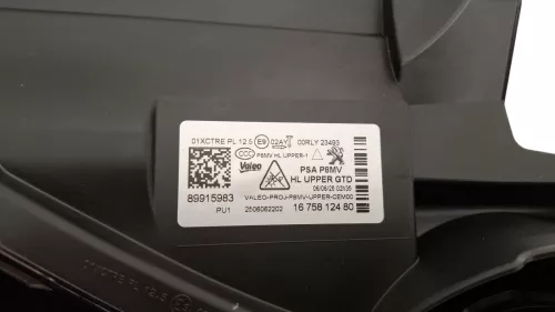 FULL LED TECHNOLOGY/ VALEO 9836230680 89914261/ SEE