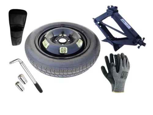 17-inch steel 5-hole homecoming rim with tire 3.5J ET32